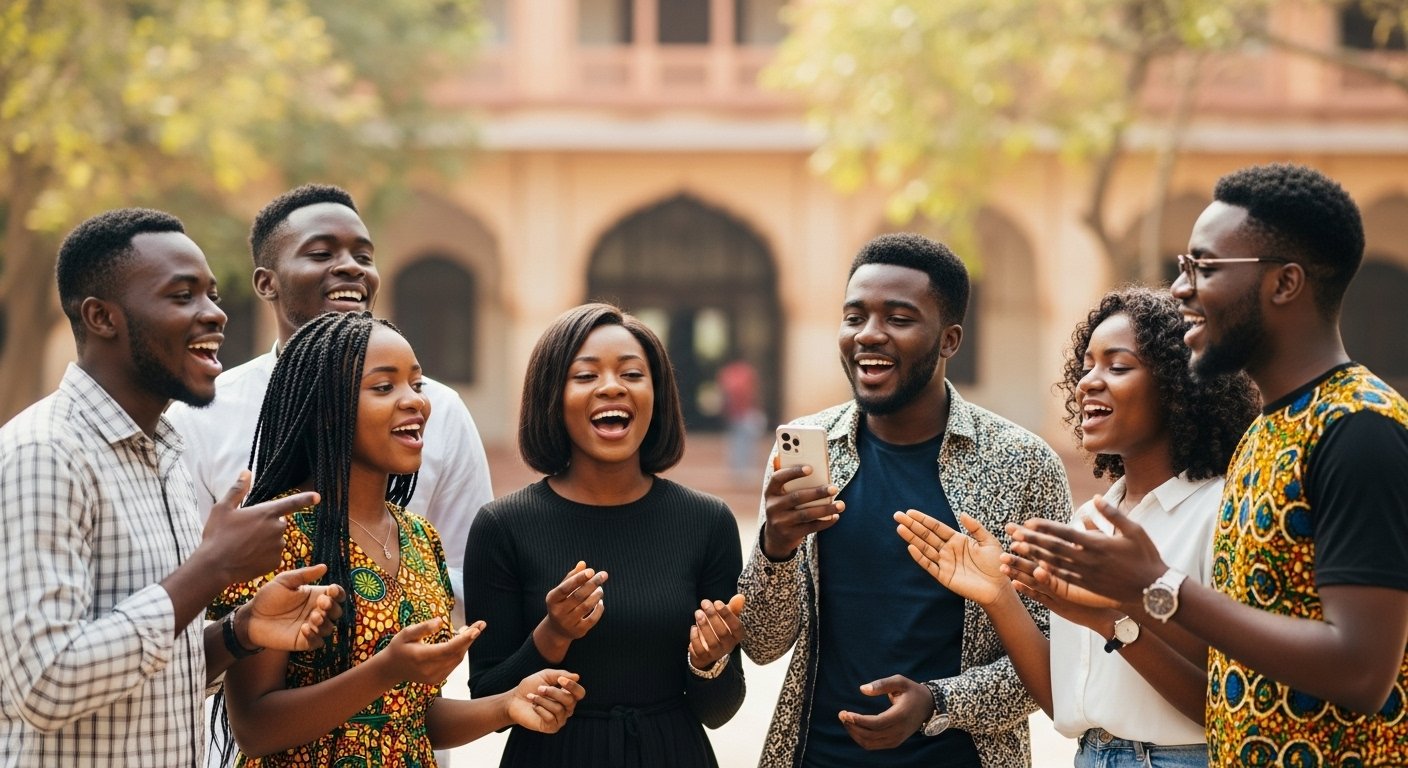 Nigerian Students in Bareilly Show Love for Hindi: 'Tum Paas Aaye...' Song Video Goes Viral, Earns Nationwide Praise