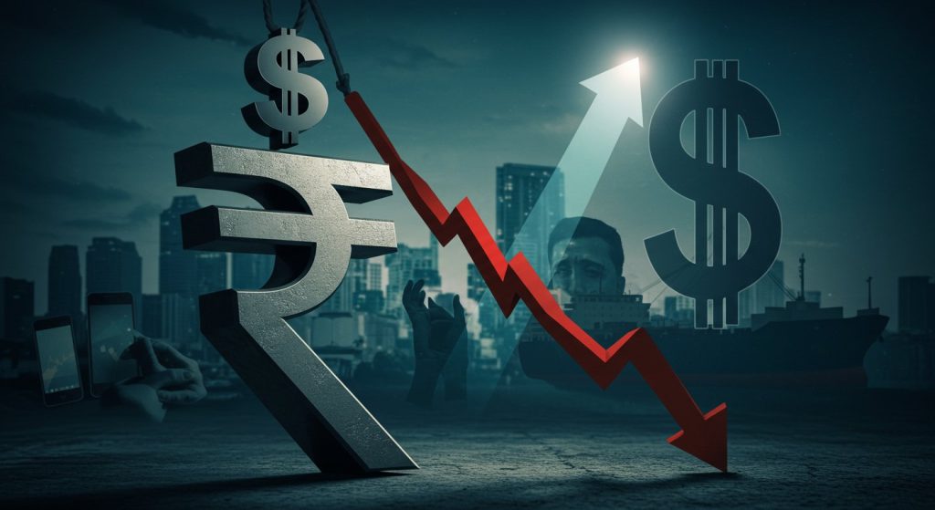 Rupee Hits Record All-Time Low: Falls 10 Paise to ₹88.49 Against Dollar; Imported Goods to Become Costlier