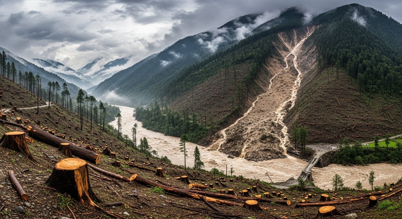 Supreme Court's Stern Remark: Humans Responsible for Mountain Devastation; Notice to Centre and 5 States for Illegal Felling
