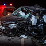 Sambhal SDM's Car Overturns in Ramnagar; SDM, Wife Injured in Late-Night Crash, Airbags Save Lives