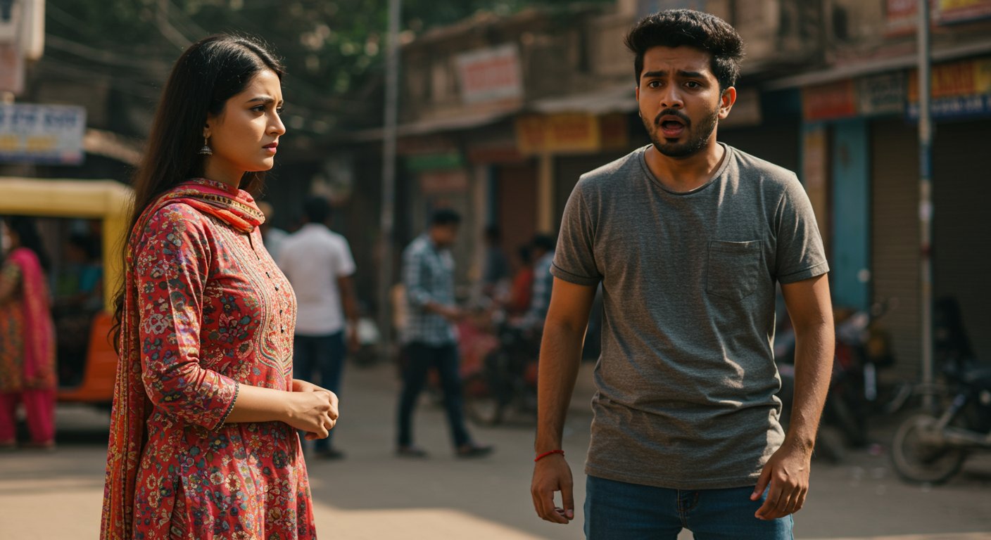 A boy teased a girl who asked for an address, calling him 'Bhaiya', by calling her 'Behan'; what happened next will blow your mind!