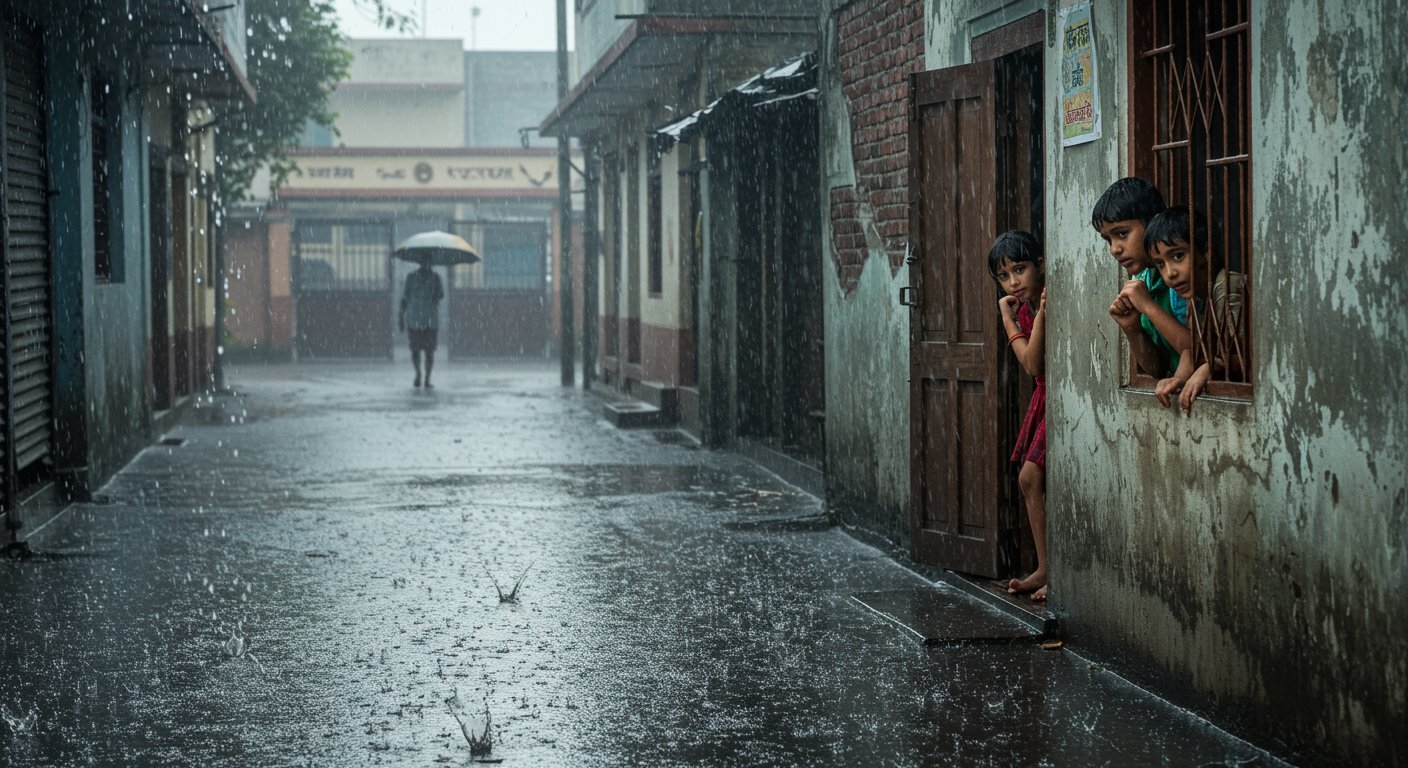 Rain's Fury in Bareilly: Schools Closed for Third Consecutive Day, Students Up to Class 8 to Have Holiday Tomorrow as Well