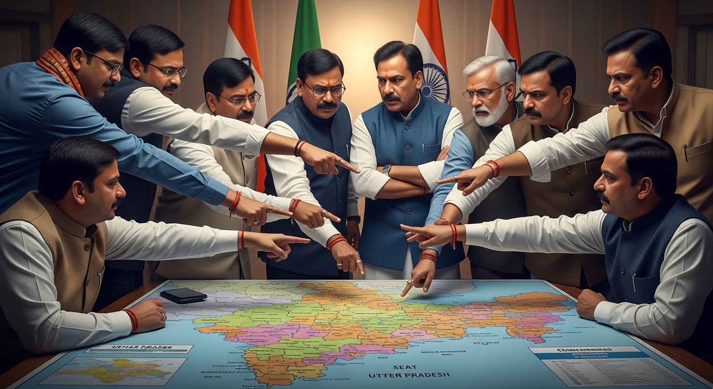 SP-Congress Tussle Over Seat Sharing in UP: Contenders Fighting Even Before 2027 Alliance!