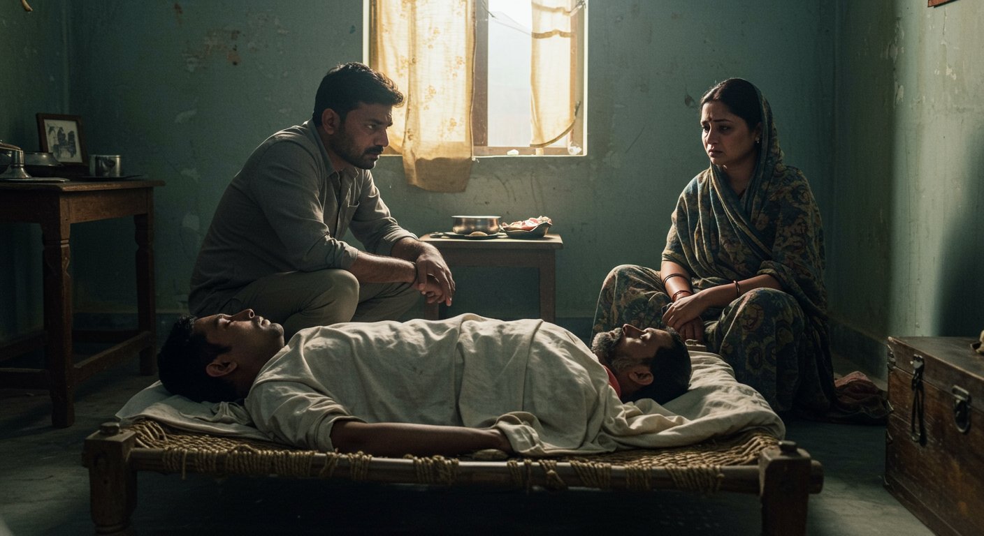 शाहजहाँपुर: पत्नी से झगड़े के बाद पति की संदिग्ध मौत, भाई बोला – ‘भाभी ने ही गला घोंटा’