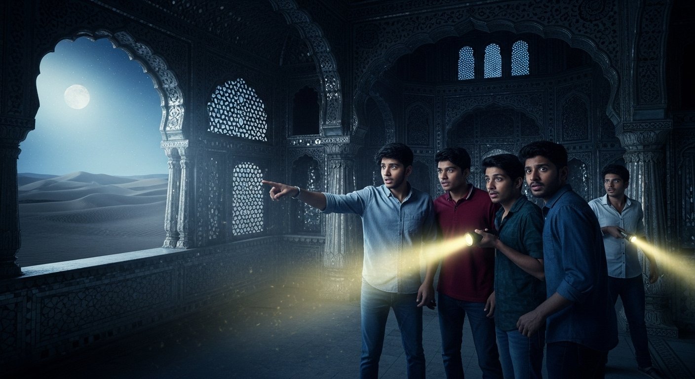 What happened to the boy who went to spend the night with friends in the mysterious desert glass palace? Viral news caused a sensation!