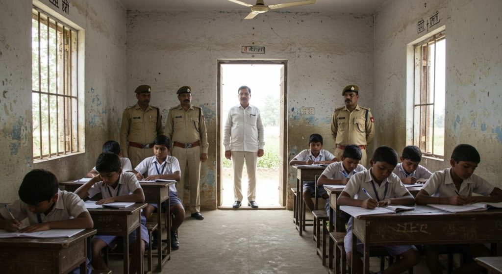 सीतापुर के विवादित स्कूल में SDM और पुलिस की मौजूदगी में शुरू हुई पढ़ाई, बच्चों के बेहोश होने का क्या है मामला?