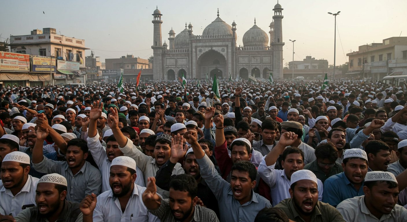 कौशाम्बी में जुमे की नमाज के बाद लगे ‘सिर तन से जुदा’ के नारे, 10 गिरफ्तार, इलाके में तनाव