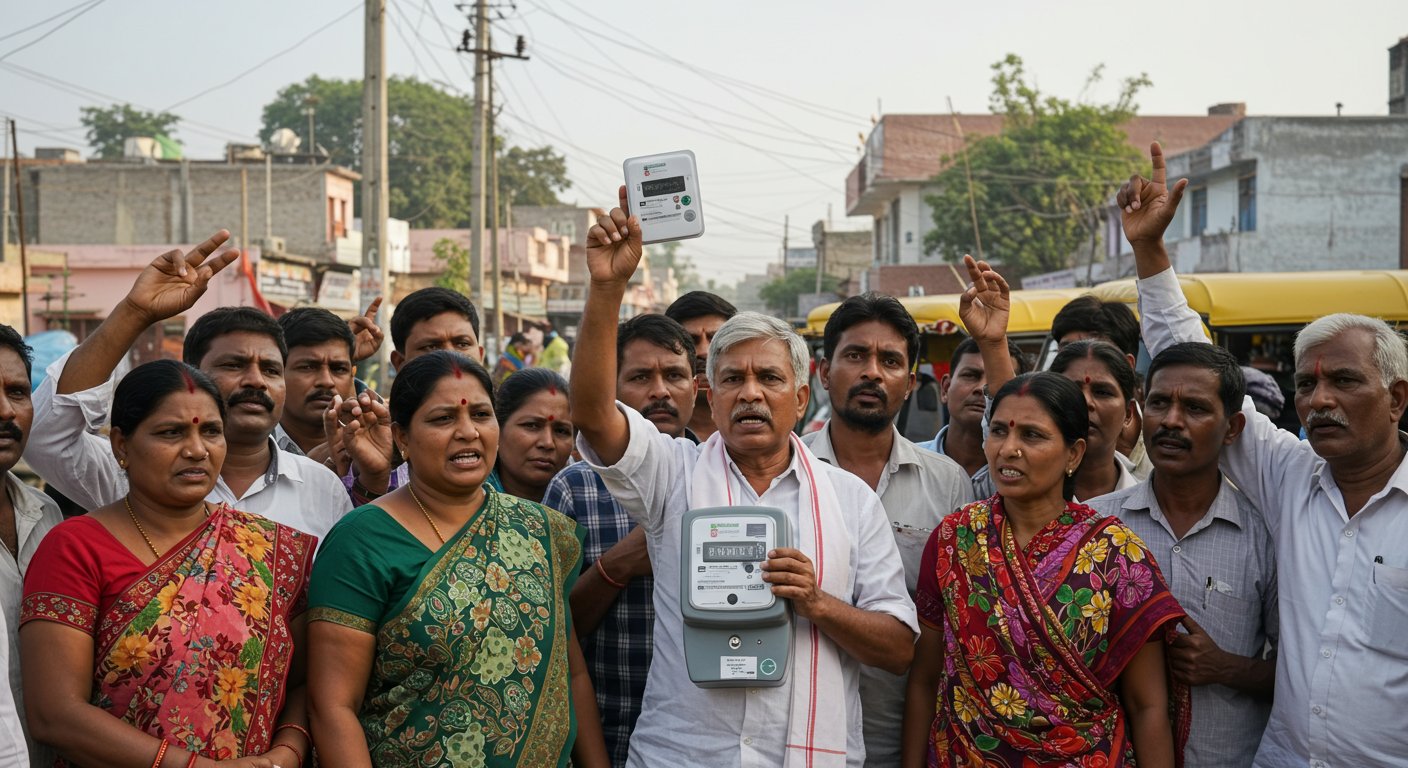 Uproar over smart prepaid meters in UP: Consumers demand 'end mandatory installation, Energy Minister should intervene'