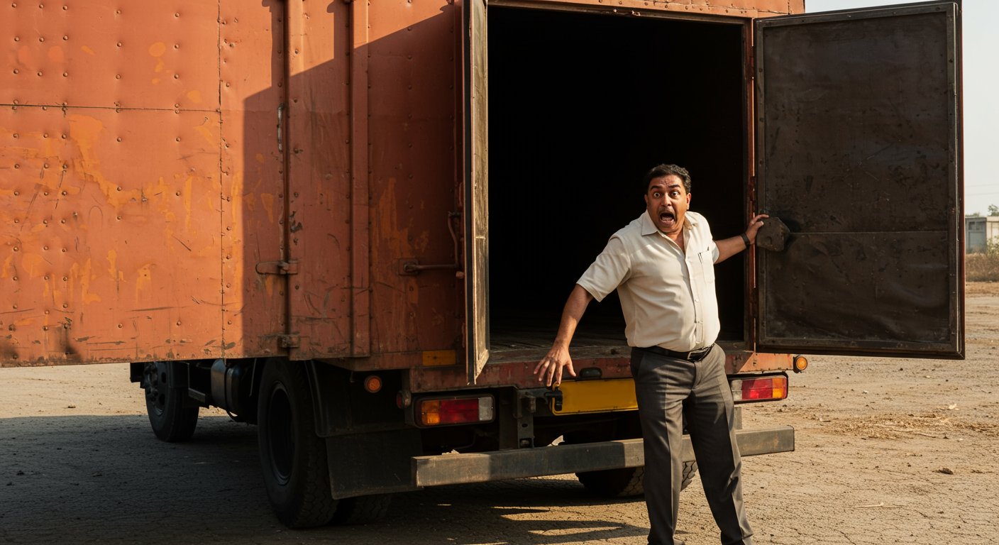 Stench from Closed Truck Blew the Lid Off: Supervisor Peeked and Was Aghast, a Startling Truth Emerged!