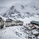 Snowfall in Lahaul-Spiti, 3 Trucks Stranded: Schools and Colleges Closed Till September 7; 2 Women Killed as Rocks Fall on Private Bus