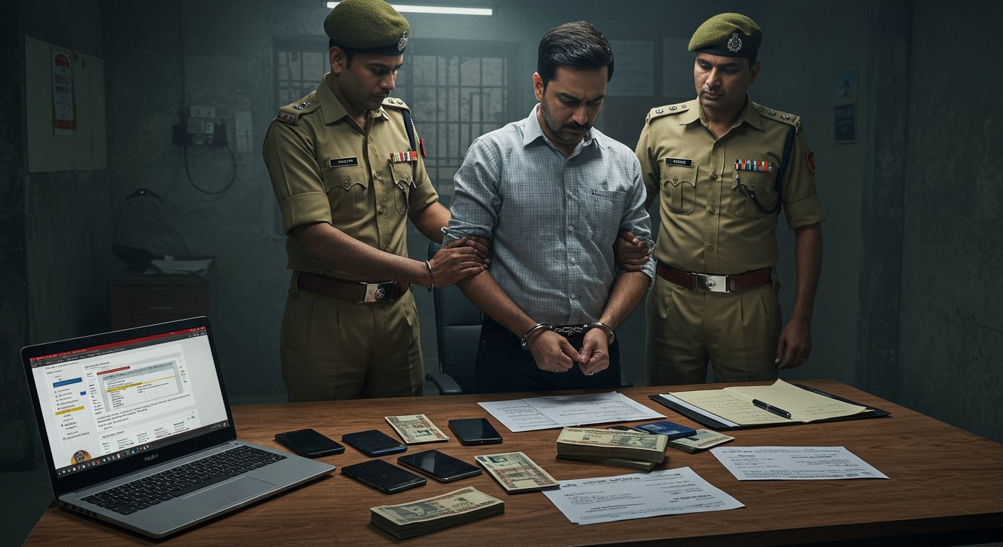 Sensational Case in UP: Software Engineer Quit Job to Turn Conman, Defrauded 2,500 People, Arrested by STF