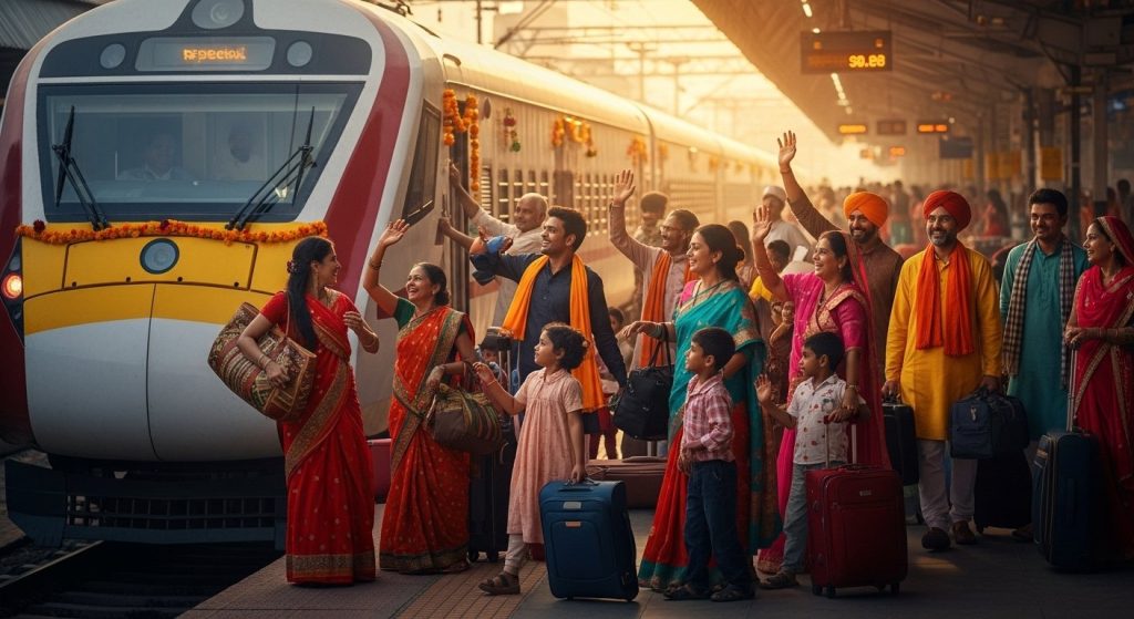 Big News for UP Residents! 4 Durga Puja Special Trains to Provide Festival Relief; Know Timings and Full Route from September 29.