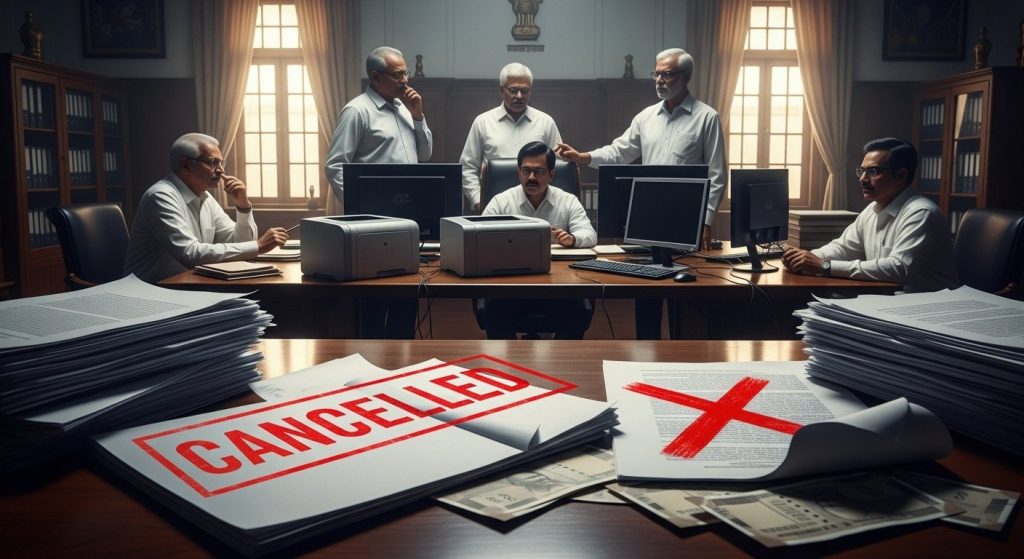 Rs 28 Crore Computer-Printer Scam in State Tax Department: Officers' Collusion Proven, Procurement Process Cancelled