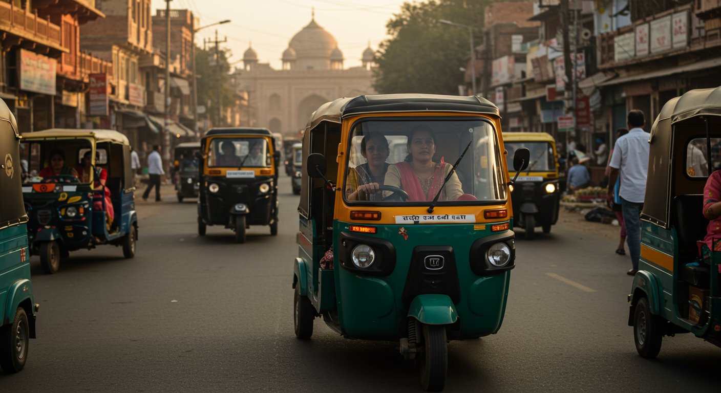 आगरा की सड़कों पर महिला शक्ति: जब महिलाओं के हाथों में आई स्टीयरिंग, तब जिम्मेदारी की गाड़ी ने पकड़ी रफ्तार