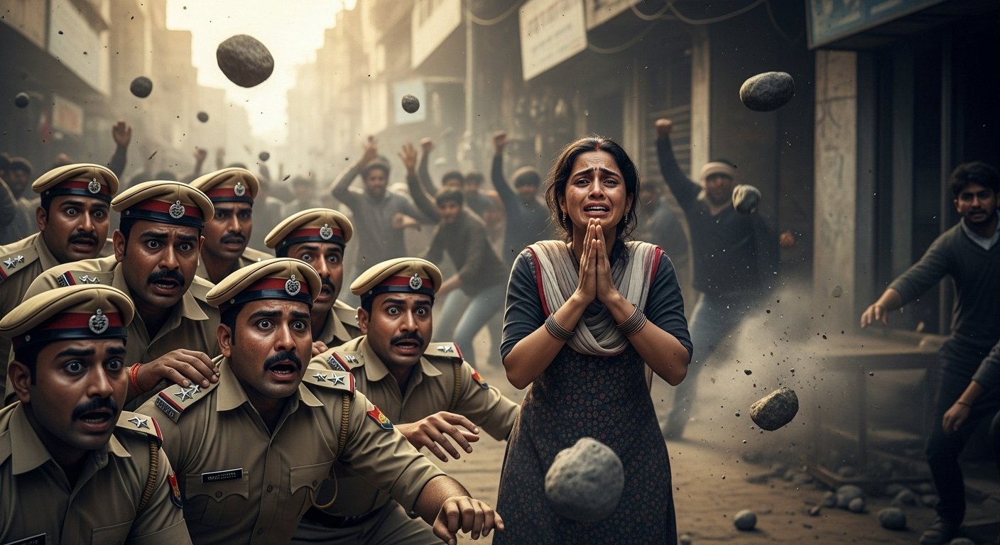 कन्नौज: ‘आठ घंटे की दहशत, पथराव और बहन की मिन्नतें’, पुलिस की जान अटकी रही हलक में