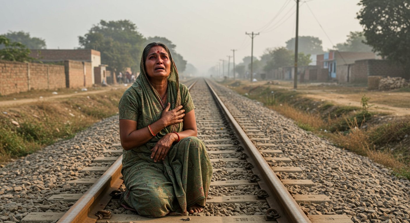 UP: Student unable to bear burden of humiliation, ends life on railway track; Mother's lament: "Who will we live for now?"