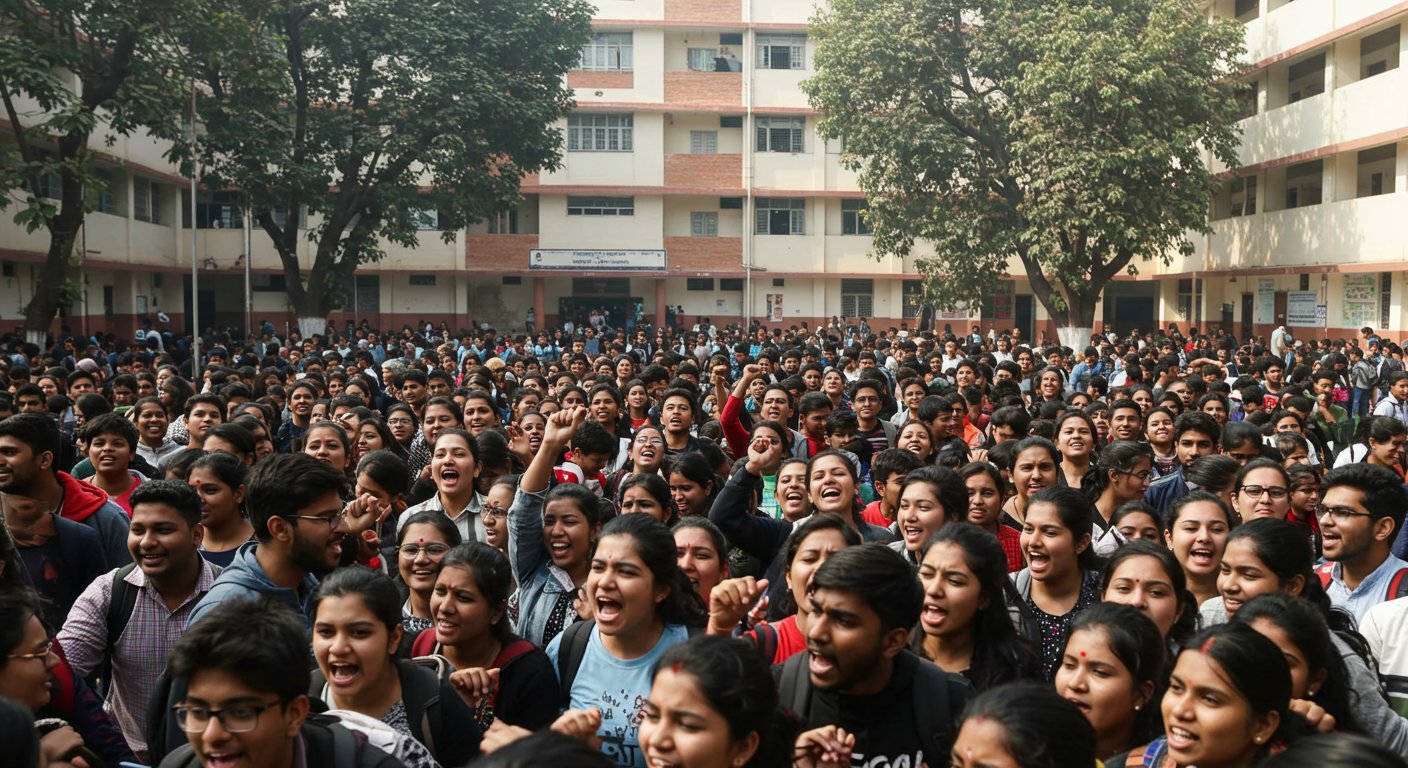 UP: Student Attempts Suicide After Principal's Harassment; Classmates Protest, ABVP Joins In