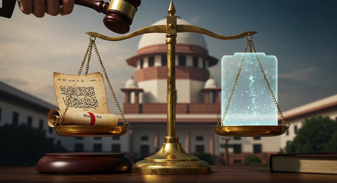 Supreme Court's key order today on Waqf law validity: Decision reserved on plea for interim stay
