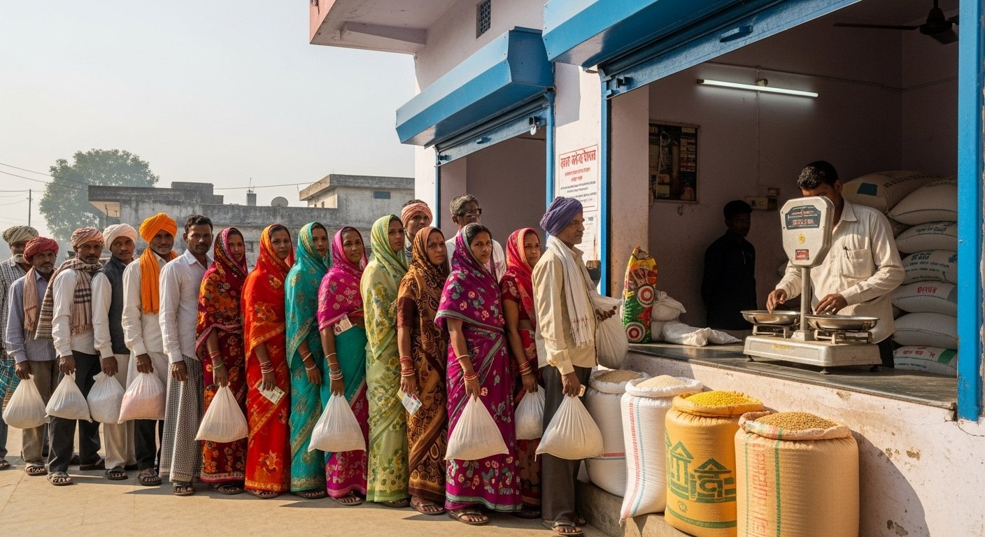 UP to End COVID-Era Rule: Ration to Be Distributed in Two Shifts, Not All Day!