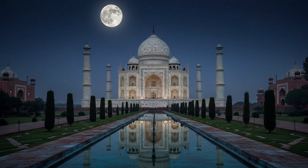 Good News! Experience the Taj Mahal on Moonlit Nights from October 5 to 9, Learn the Easy Ticket Booking Method.