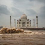 UP: Taj Mahal in danger! How much will Yamuna's surge affect it, what if the water level rises further...? Watch this report