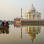 Mesmerizing View of Taj Mahal in Surging Yamuna Waters; Authorities Overwhelmed by Tourist Rush