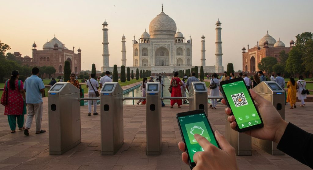 Visiting the Taj Mahal Now Even Easier: Entry Via Smart Gates, Tickets Available Via WhatsApp Chatbot!