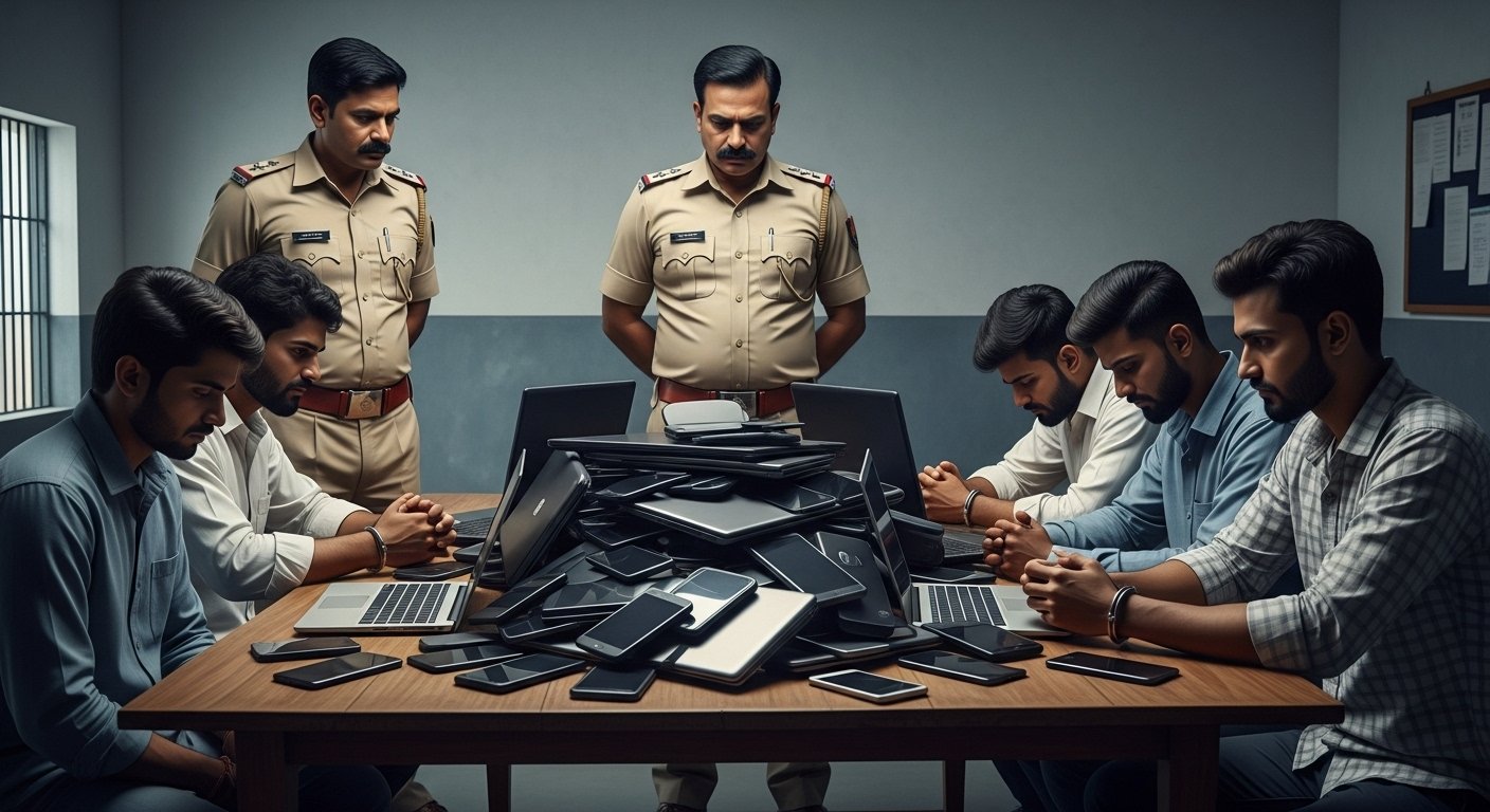 लखनऊ में बड़ा खुलासा: तमिलनाडु का चोर गैंग पकड़ा गया, हॉस्टलों से लैपटॉप-मोबाइल उड़ाते थे