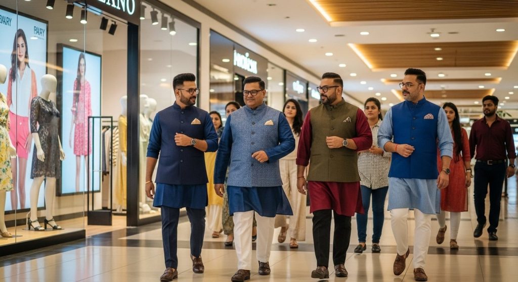 Pot-bellied Uncle's Charm in the Mall: A New Change in the Fashion World