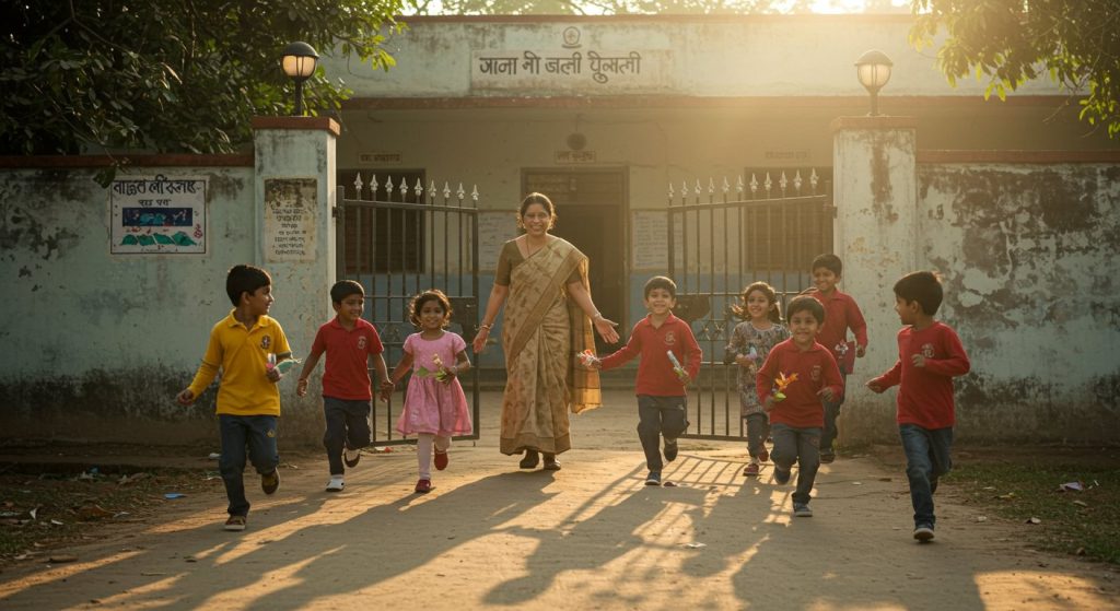 Unique Story Goes Viral on Teacher's Day: Kids Rush to School Even on Holidays for This Teacher!