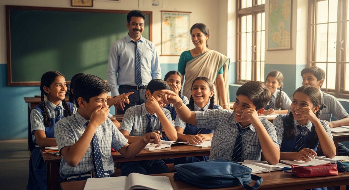 Teacher-Student Jokes Go Viral: Laughter Is Bringing Back Bittersweet School Life Memories!