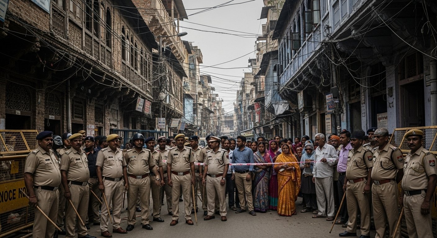 Tension Escalates in Moradabad After History-Sheeter's Murder, Heavy Police Force Deployed: Drug Trafficking Rivalry The Motive