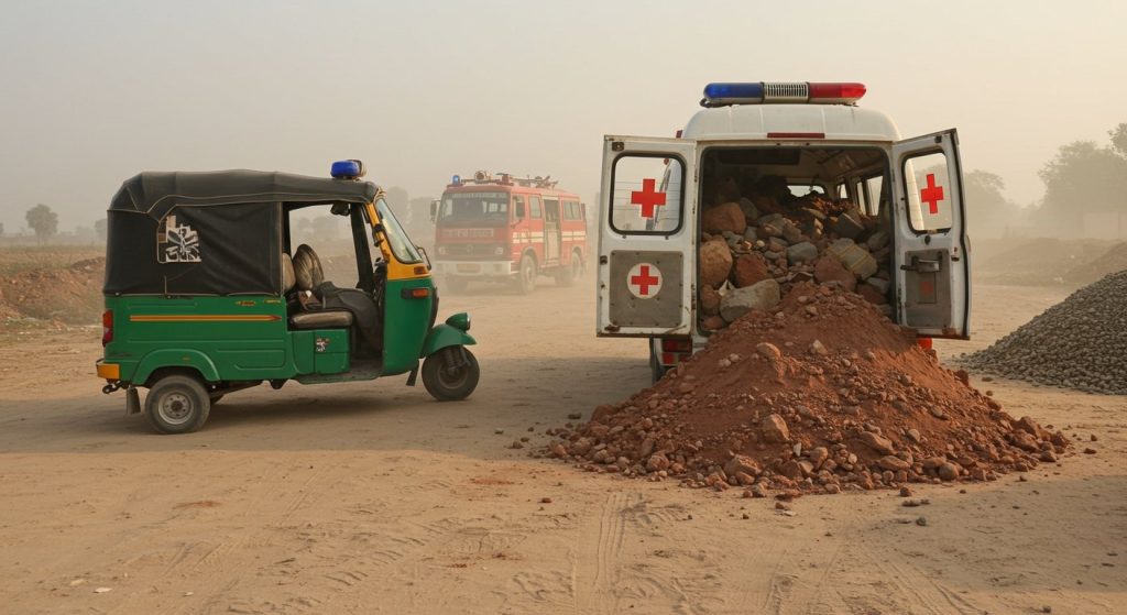 Scandalous Racket in UP: Patients' Ambulances Hauling Morang; Even E-Rickshaws and Hearses Involved in Illegal Business!
