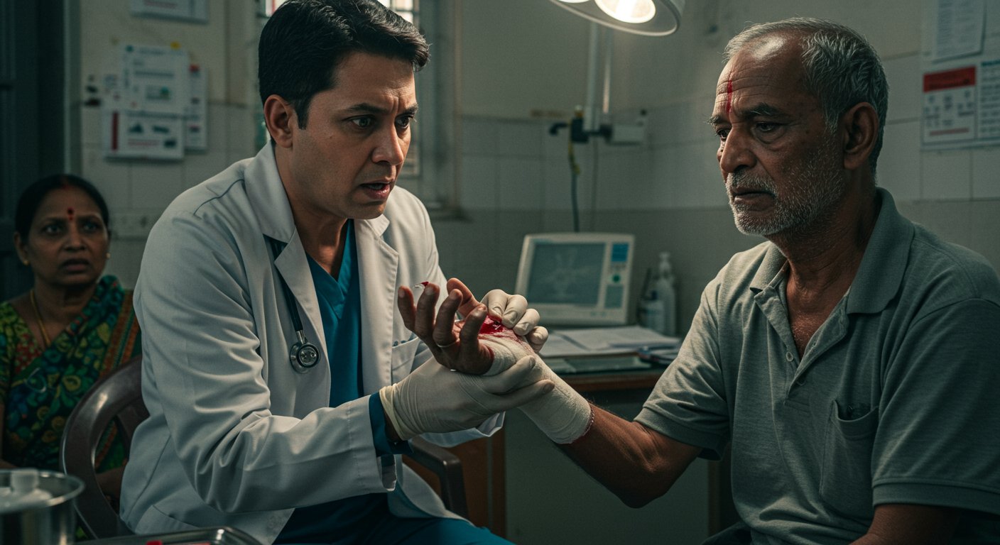 Thief Severs Elderly Person's Hand, Doctor Mistook It For Minor Injury, Shocking Secret Revealed