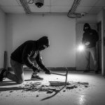 Sensational Bank Burglary in UP: Thieves Entered Through Window, Broke Strong Room Floor, Captured on CCTV
