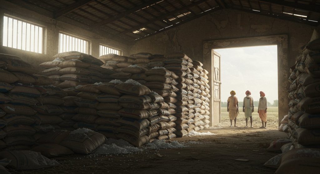 UP: 36,000 Tons of Fertilizer Rot in Warehouses, Farmers Worried; DM Delivers Stern Reprimand