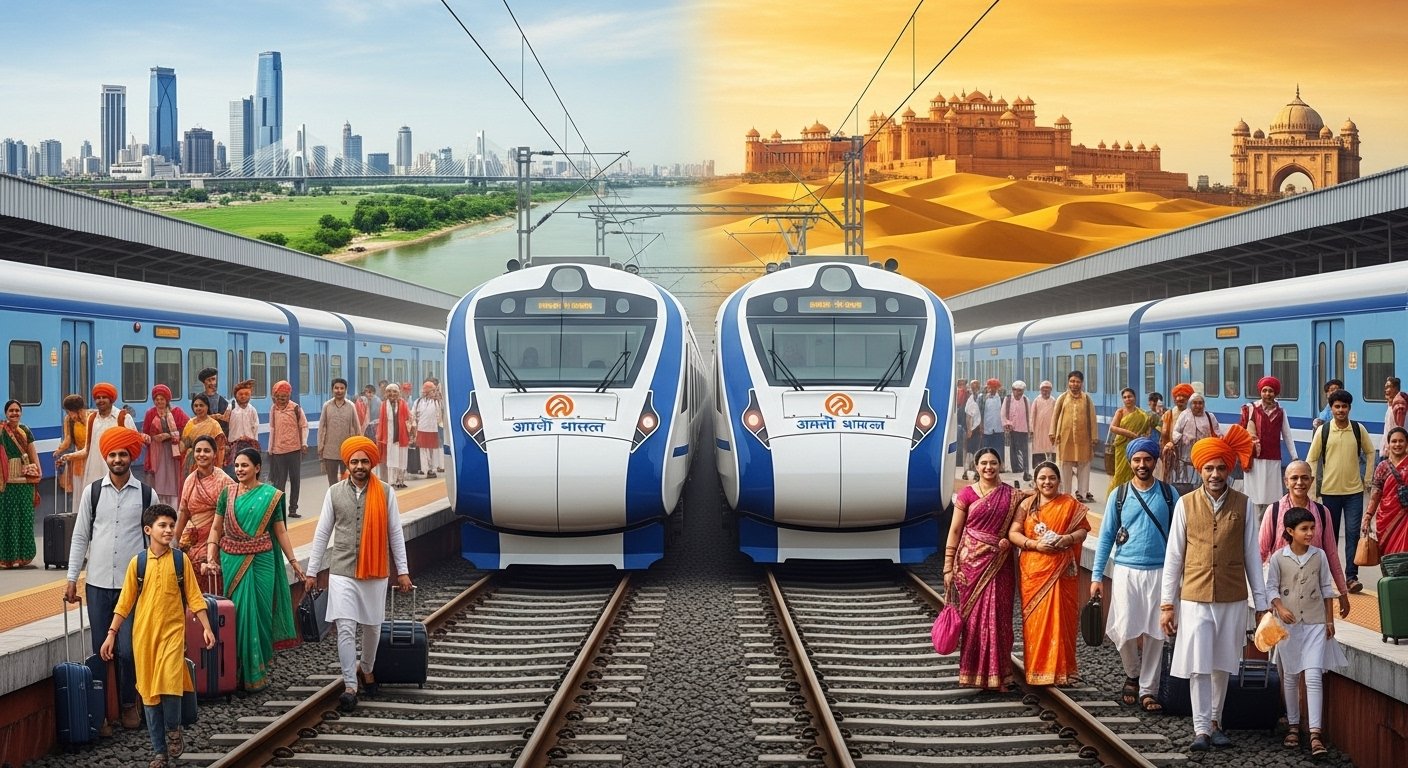 बिहार को मिली बड़ी सौगात: राजस्थान-तेलंगाना से जुड़ेंगी अमृत भारत ट्रेनें, पटना के लिए 3 नई पैसेंजर ट्रेनें भी शुरू होंगी!