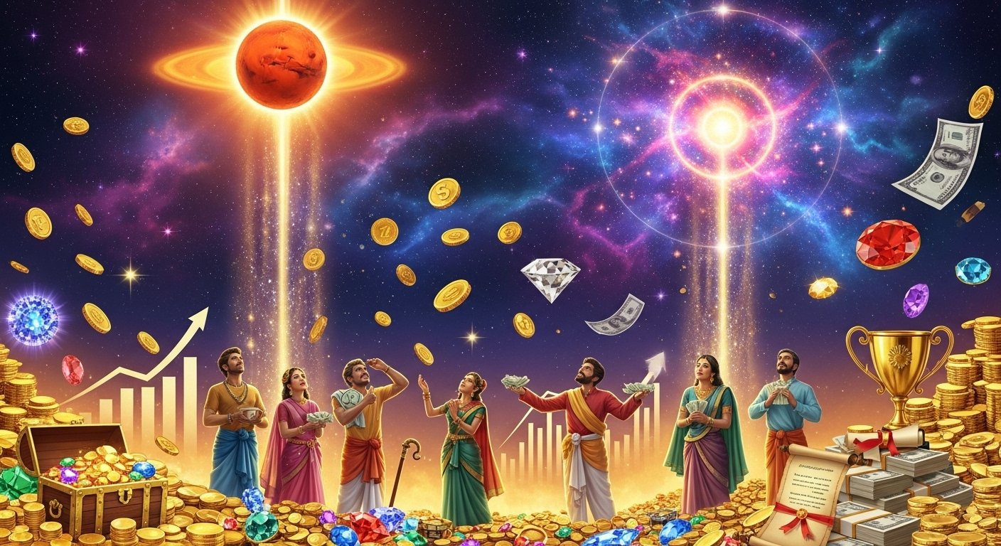 Mars's Entry into Chitra Nakshatra in 2025: 5 Zodiac Signs to Gain Immense Wealth and Splendid Career Success
