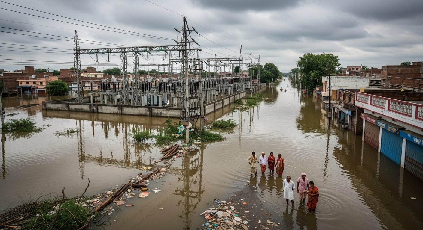 Pilibhit Flood Fury: 9-year-old child dies, Bisalpur power station submerged, roads turn into lakes