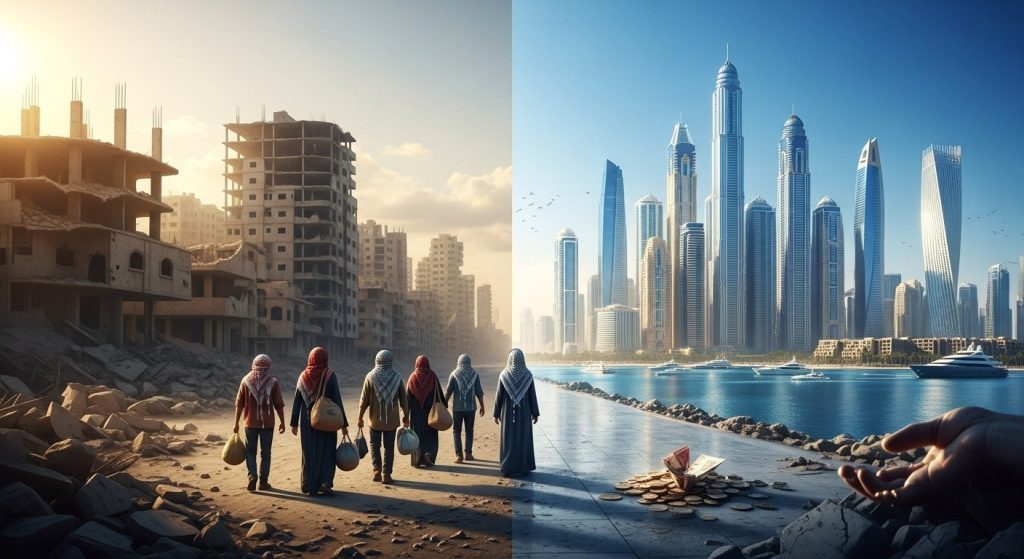 Trump to occupy Gaza, sell buildings: Will make it like Dubai; Palestinians to get 4 lakh rupees and 4 years' rent for leaving Gaza.