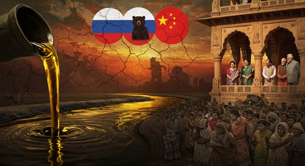 Trump's former advisor makes serious allegation: 'Indian Brahmins' benefiting from Russian oil, the whole country is paying the price; threat of global instability as India-Russia-China grow closer.