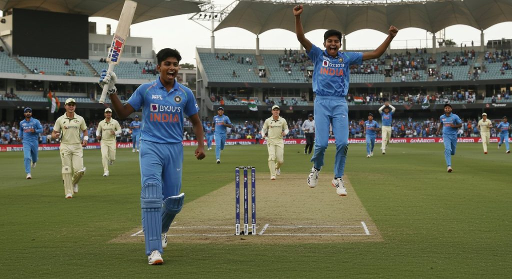 U-19 India's Second Consecutive Superb Win Over Australia: Vaibhav Suryavanshi Breaks Unmukt Chand's Record, Ayush's Lethal Bowling