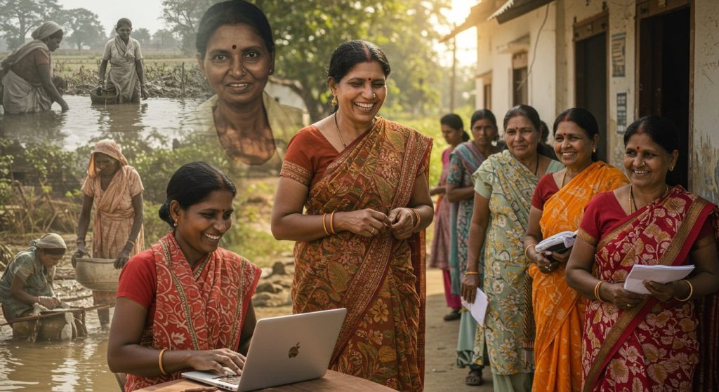 Major statement by Union Minister Anupriya Patel: 'Our government made women self-reliant; earlier they were marginalized.'