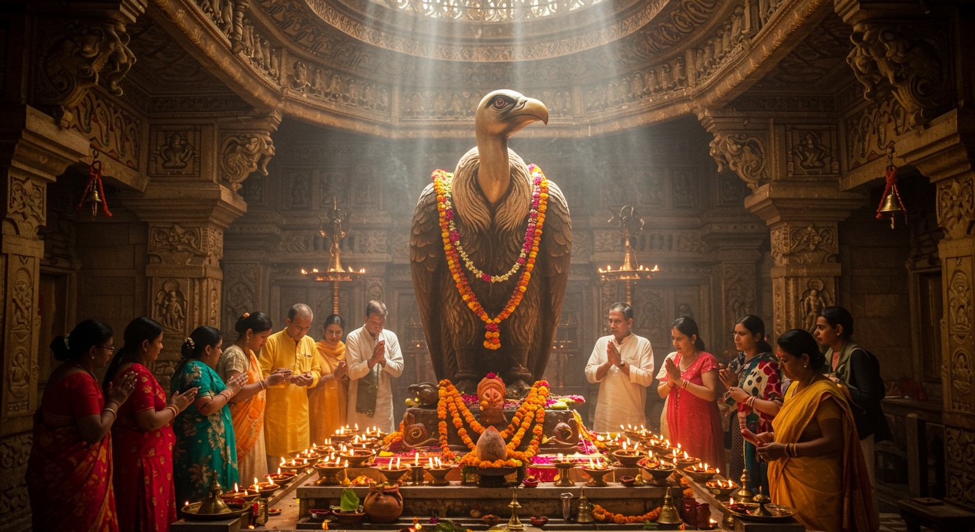 A Vulture is Worshipped in This Unique UP Temple; Devotees Come From Abroad For Darshan