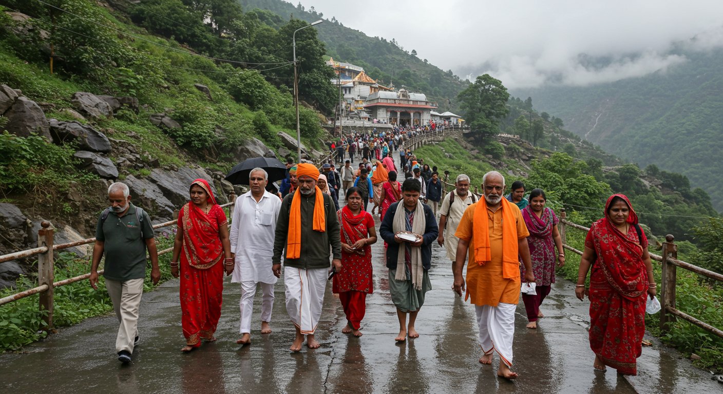 Orange Alert for Rain in UP-Bihar; Vaishno Devi Yatra Resumes After 22 Days, Both Routes Open