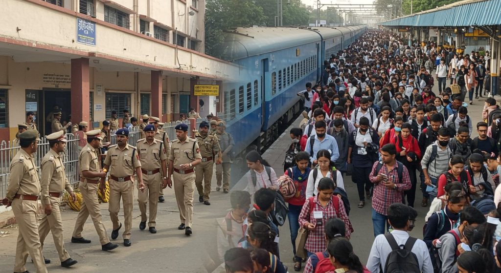 UPSSSC PET 2025: Exam Underway at 45 Centers in Bareilly Amidst Tight Security; Railways Operated Special Trains for Candidates