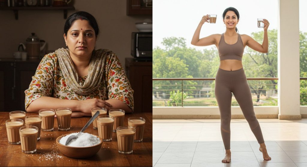 20 Cups of Tea and 4 Spoons of Sugar Daily! How This Woman Did the Impossible, You'll Be Shocked to Hear Her Story