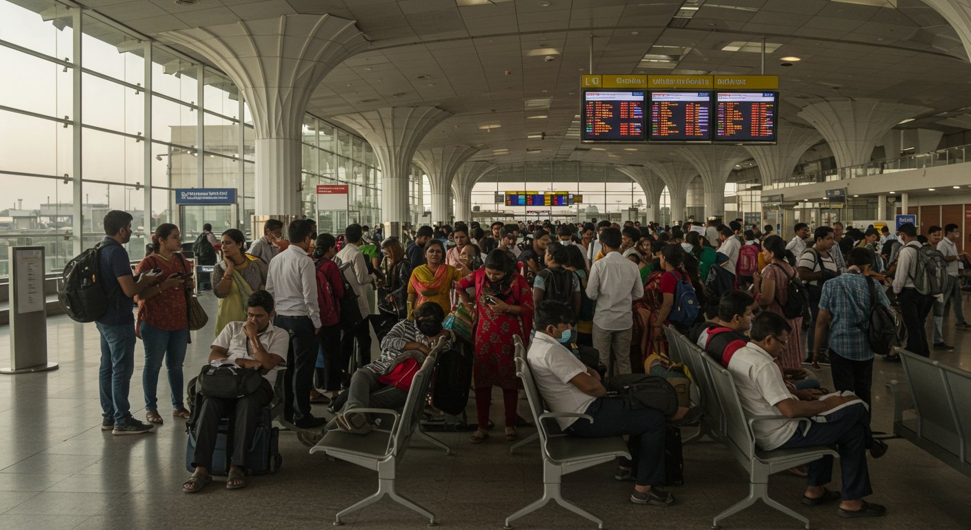 Commotion at Varanasi Airport: Akasa Flight from Mumbai Five Hours Late, Passengers' Anger Erupts