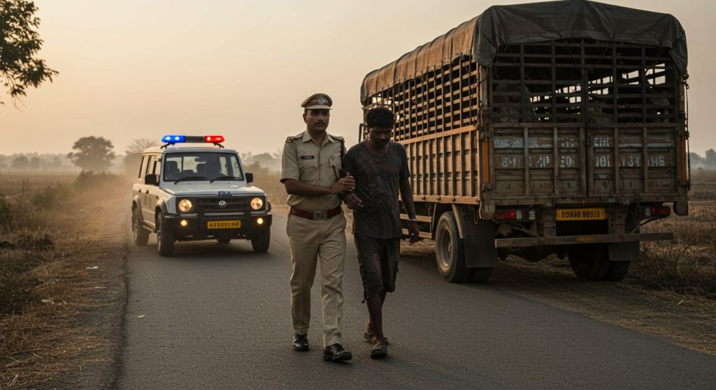 25,000 Reward Animal Smuggler Arrested in Varanasi After Encounter; Network Spanned Bihar to Bengal