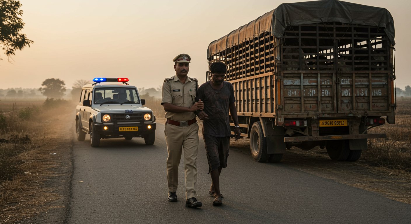 25,000 Reward Animal Smuggler Arrested in Varanasi After Encounter; Network Spanned Bihar to Bengal